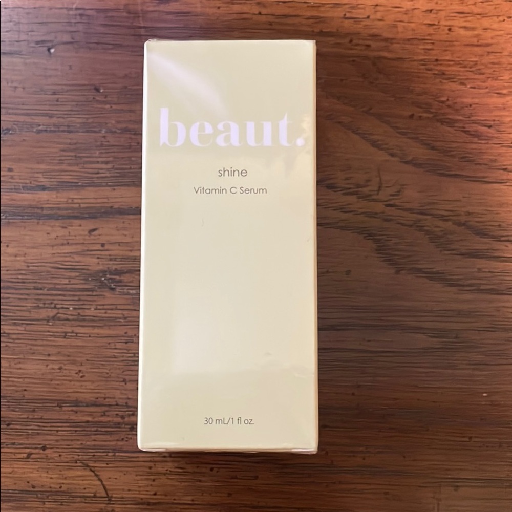 Beaut Shine Vitamin C Serum new unopened box